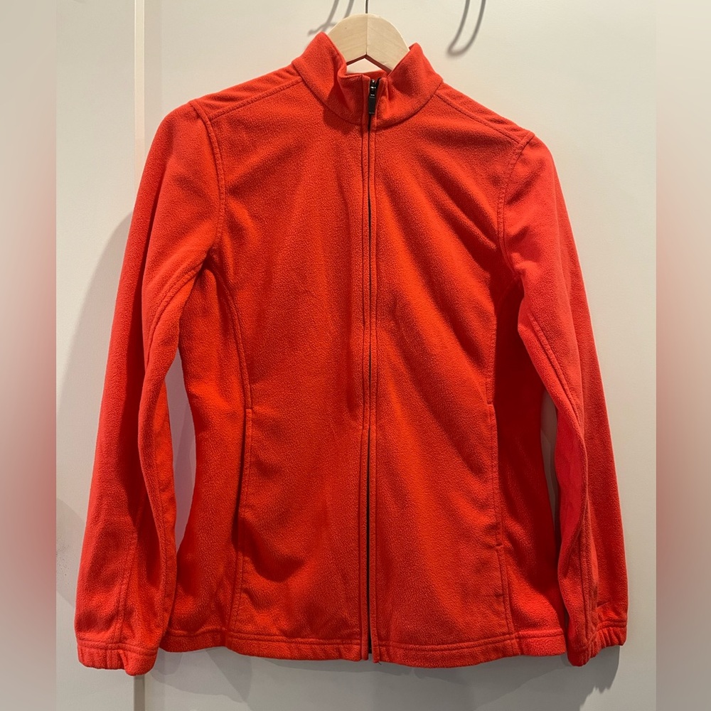 Nike Vibrant Red/Orange Fleece Jacket